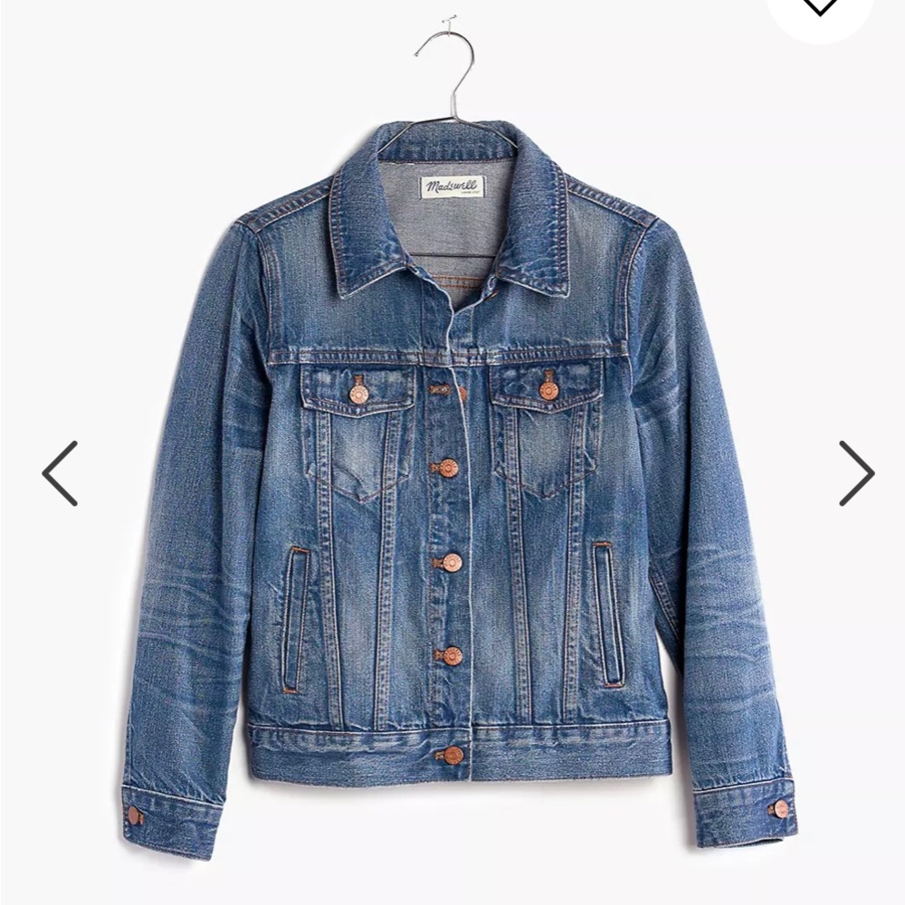 Madewell Jean Jacket in Pinter Wash